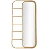 Image de Miroir Échelle Déco Effet Rotin Panama 151cm Naturel
