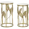 Image de Paris prix Lot de 2 tables d'appoint - Or