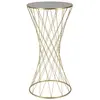 Image de Table d'Appoint en Métal Tower 100cm Or