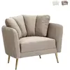 Image de Mauro ferretti Fauteuil Kiev - Gris