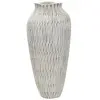 Image de Paris prix Vase déco résine Stiky - Blanc et or