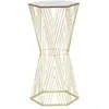Image de Paris prix Table d'appoint hexagonale - Or