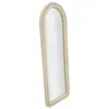 Image de Mauro Ferretti Miroir Cloe 60x160 cm Velours Crème