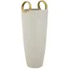 Image de Vase Design en Céramique Shopping 45cm Blanc