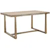 Image de Paris prix Table à manger effet bois - Naturel
