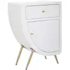 Image de Paris prix Table de chevet design - Blanc