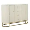 Image de Paris prix Buffet design marbre - Blanc et or