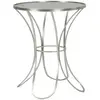 Image de Paris prix Table d'appoint verre trempé - Argent