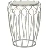 Image de Paris prix Table d'appoint marbre - Argent