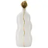 Image de Paris prix Vase Uma en céramique - Blanc et or
