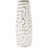 Image de Paris prix Vase Lia en céramique - Blanc et or