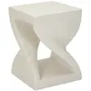 Image de Table basse en magnésium blanc, 34 x 34 x 45 cm