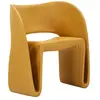 Image de Chaise de Jardin Design Sand 76cm Moutarde