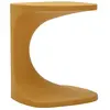 Image de Table d'Appoint Design Ibiza 52cm Moutarde