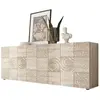 Image de Buffet - MIRONA - 4 portes - Chene Samoa avec serigraphie - 241 x 43 x 84 cm