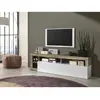Image de Vente-unique Meuble TV Sefro - chêne