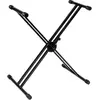 Image de QL646 Stand Clavier X double "Performer" Quik Lok