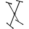 Image de Quik lok Support clavier en X T6BK T/6 - Noir
