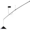 Image de Suspension design noire 260 x 25 cm Vela - Martinelli Luce