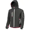 Image de U-Power Veste Soft Shell Black Carbon METROPOLIS