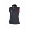 Image de U-Power Gilet de travail femme SATURN LADY Grey Fucsia PE181GF