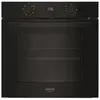 Image de HAO475PB Four encastrable 71L chaleur tournante verre noir pyrolyse et hydrolyse