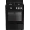 Image de Cuisinière gaz 69l 4 feux noir - I6GGKCB - INDESIT