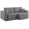 Image de Divani.store Canapé droit 2 places - Gris