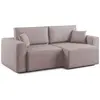 Image de Divani.store canapé droit 3 places Morfeo - Rose