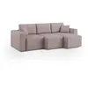 Image de Divani.store canapé droit Morfeo - Rose