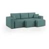Image de Divani.store Morfeo canapé droit 4 places - Bleu canard