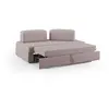 Image de Divani.store canapé modulable convertible - Rose