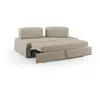 Image de Divani.store Canapé modulable avec pouf - Beige