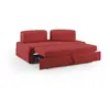 Image de Divani.store canapé modulable Liberty - Rouge