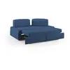 Image de Divani.store canapé modulable Liberty - Bleu