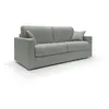 Image de Divani.store Chris - Canapé lit convertible 206 cm Bleu Ciel