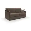 Image de Divani.store Evans Canapé Lit Convertible - Brun