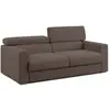 Image de Divani.store canapé droit 2 places - Brun