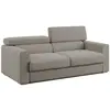 Image de Divani.store canapé droit Dylan - Taupe