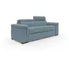 Image de Divani.store Giunone - Canapé convertible 220 cm Bleu Pastel