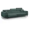 Image de Divani.store Canapé droit 4 places - Vert