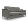 Image de Divani.store Canapé droit 2 places - Taupe