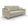 Image de Divani.store Canapé droit 3 places - Beige
