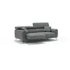 Image de Divani.store canapé relaxation 3 places - Gris