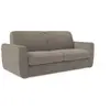 Image de Leonida Canapé lit matelas H18 cm de haut 222 cm Taupe