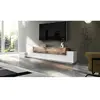 Image de Alter Meuble TV - Blanc/érable