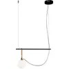 Image de Courte suspension 14 cm noire Neri&Hu - Artemide
