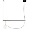 Image de Longue suspension 14 cm noire Neri&Hu - Artemide