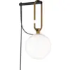Image de Applique avec prise en laiton Nh wall - Artemide