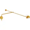 Image de Applique murale à bras en acier jaune Ixa - Artemide